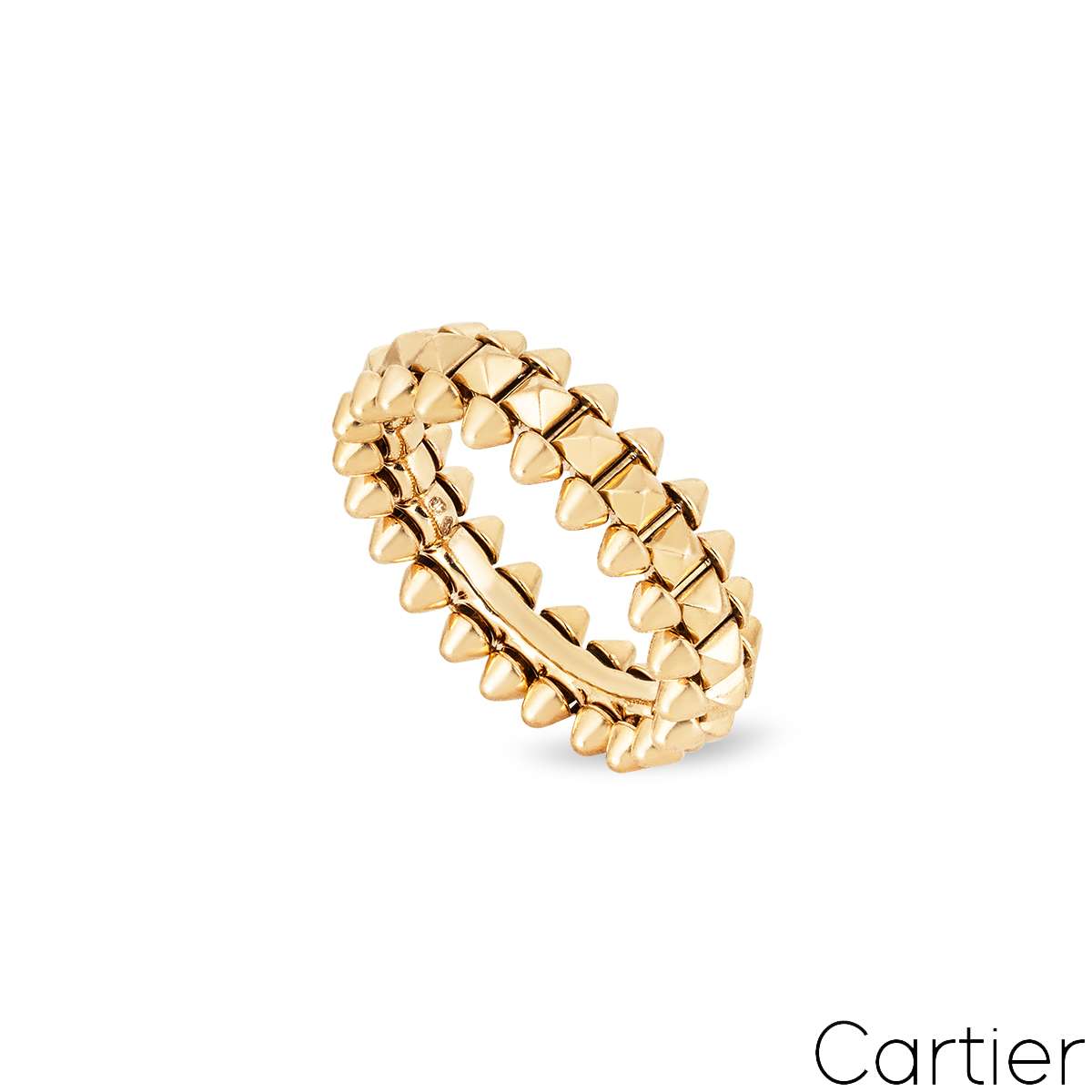 Cartier Rose Gold Clash de Cartier SM Ring Size 51 B4229800